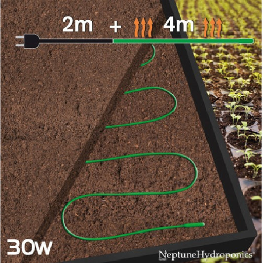Calentador de Tierra 30 w 4 m.