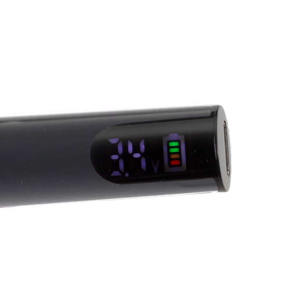 Bateria Vapeador Cartridge 400 mAh Black Lcd Screen Usb C