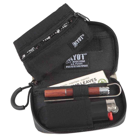 Estuche Anti-Olor Negro 10.5 x 5 x 2.5 cm.