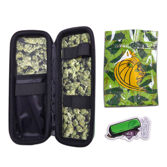 Estuche Clasificador Slim 17x55x35 cm. Green