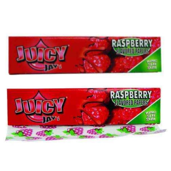 Cartine Juicy Jay's King Size Lampone 24 pz.