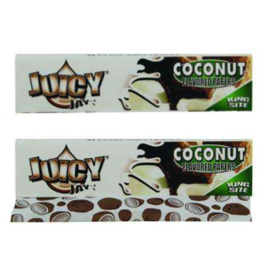 Juicy Jay's King Size Coconut Rolling Papers 24 ct.