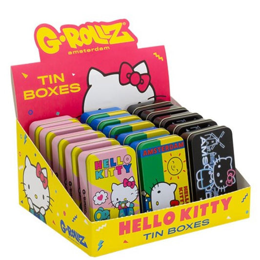 Caja Metal 11.5x6.5x2 cm. Hello Kitty V3 Pack 3 ud.