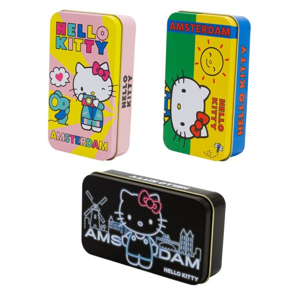 Caja Metal 11.5x6.5x2 cm. Hello Kitty V3 Pack 3 ud.
