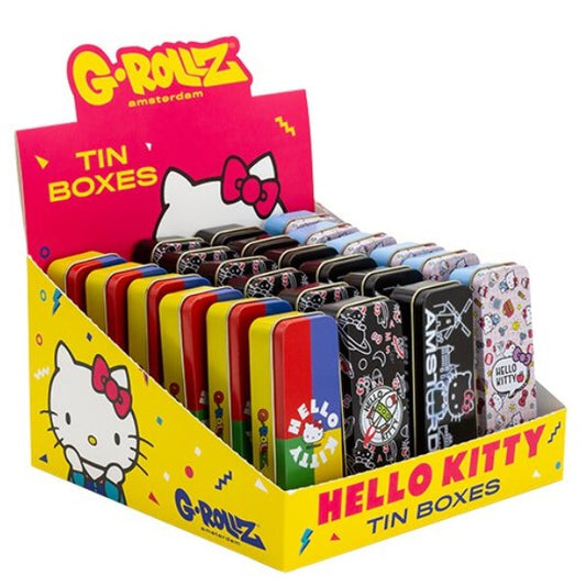 Caja Metal 12x4x2.5 cm. Hello Kitty #1 Pack 4 ud.