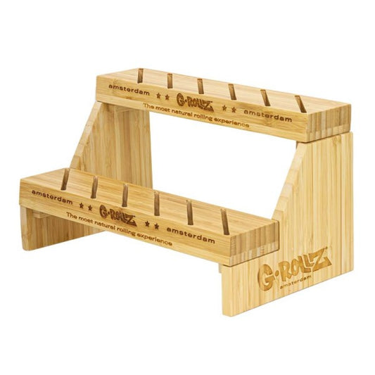 Expositor Bamboo Ceniceros Metal Doble
