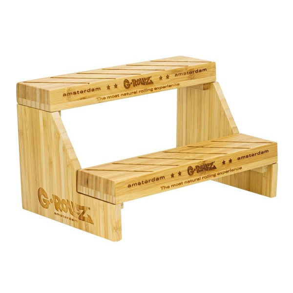 Expositor Bamboo Ceniceros Metal Doble