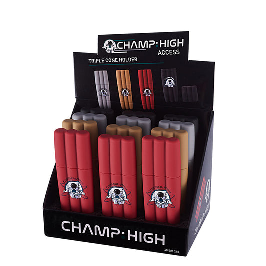 Porta Cigarros Estuche Triple
