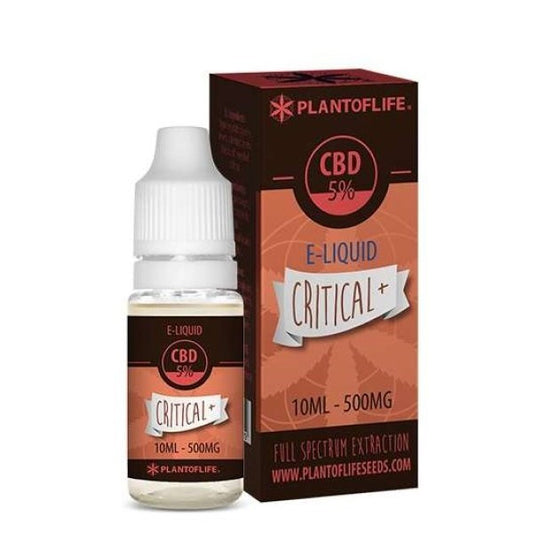 CBD E-Liquid Plant of Life Critical Mass 5% 10 ml.