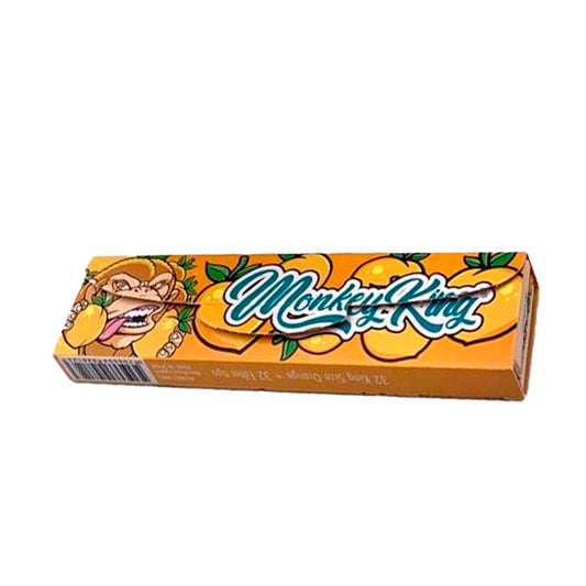 Papel Monkey King Size Slim & Tips Smell Peach 24 ud.