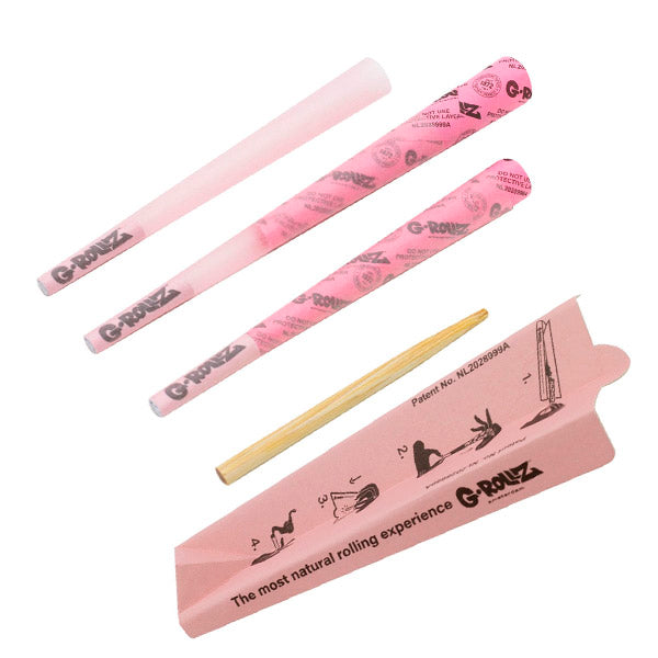 Cones G-Rollz K.S. 3 ud. x 24 Blisters Panda Gunnin Pink