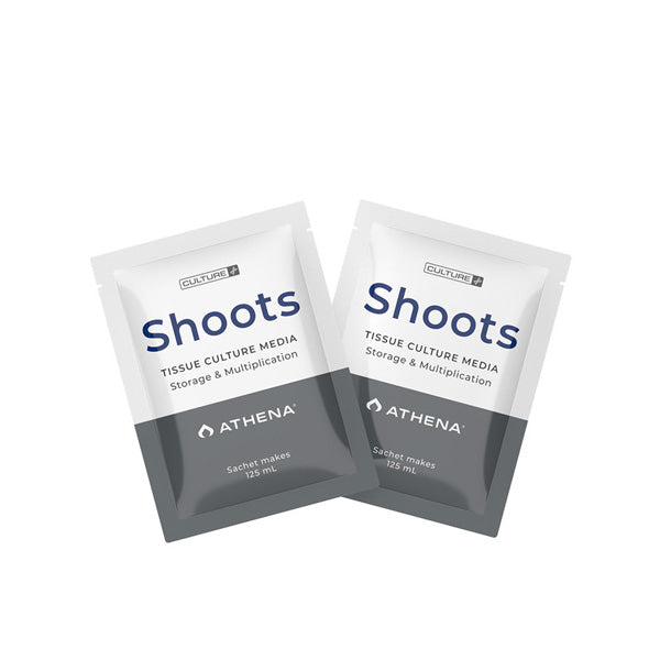 Shoots Culture Media 10 sobres de 125 ml. Athena