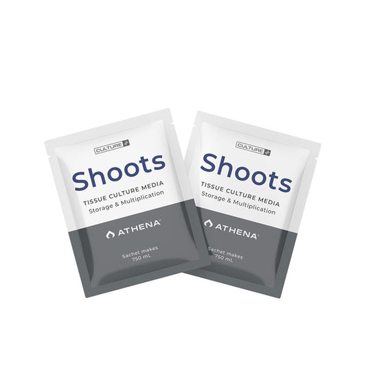 Shoots Culture Media 10 Sobres de 750 ml. Athena