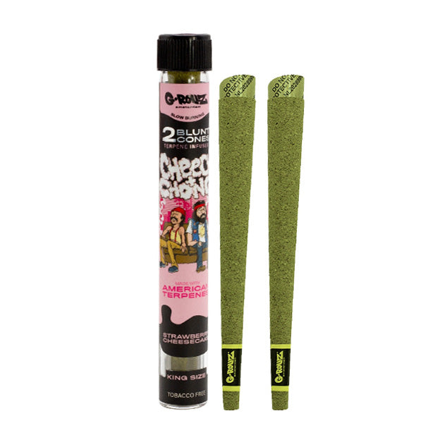 Blunts Cones G-Rollz Hemp Cheech & Chong Strawberry Cheesecake 12x2 pc.