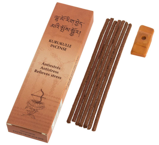 Incienso Kurukulle Antiestrés 20 Sticks & Holder