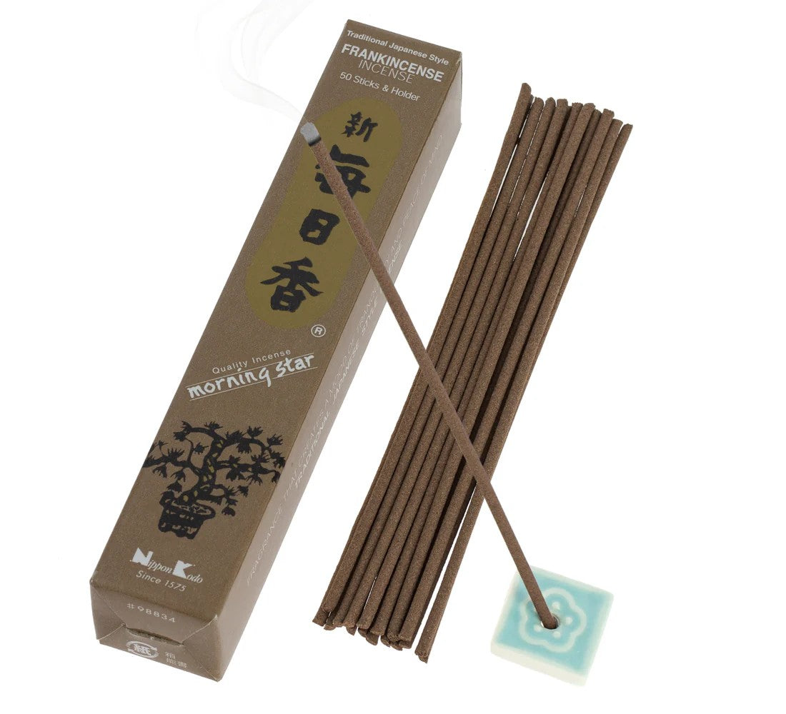 Incienso Morning Star Incienso Eclesiastico 50 Sticks & Holder