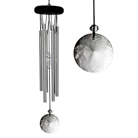 Campana de Viento Meditación Cristal