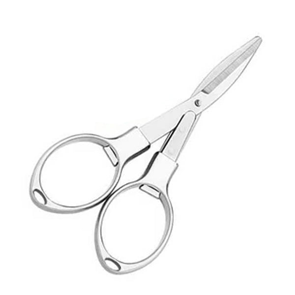 Tijera Plegable Pocket Grindear Silver 10 cm.