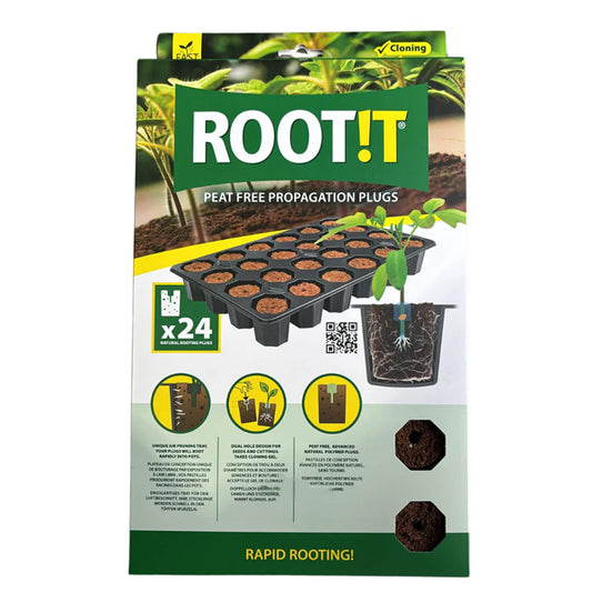 Bandeja Plugin Rootit 19x29 cm 24 Alveolos.