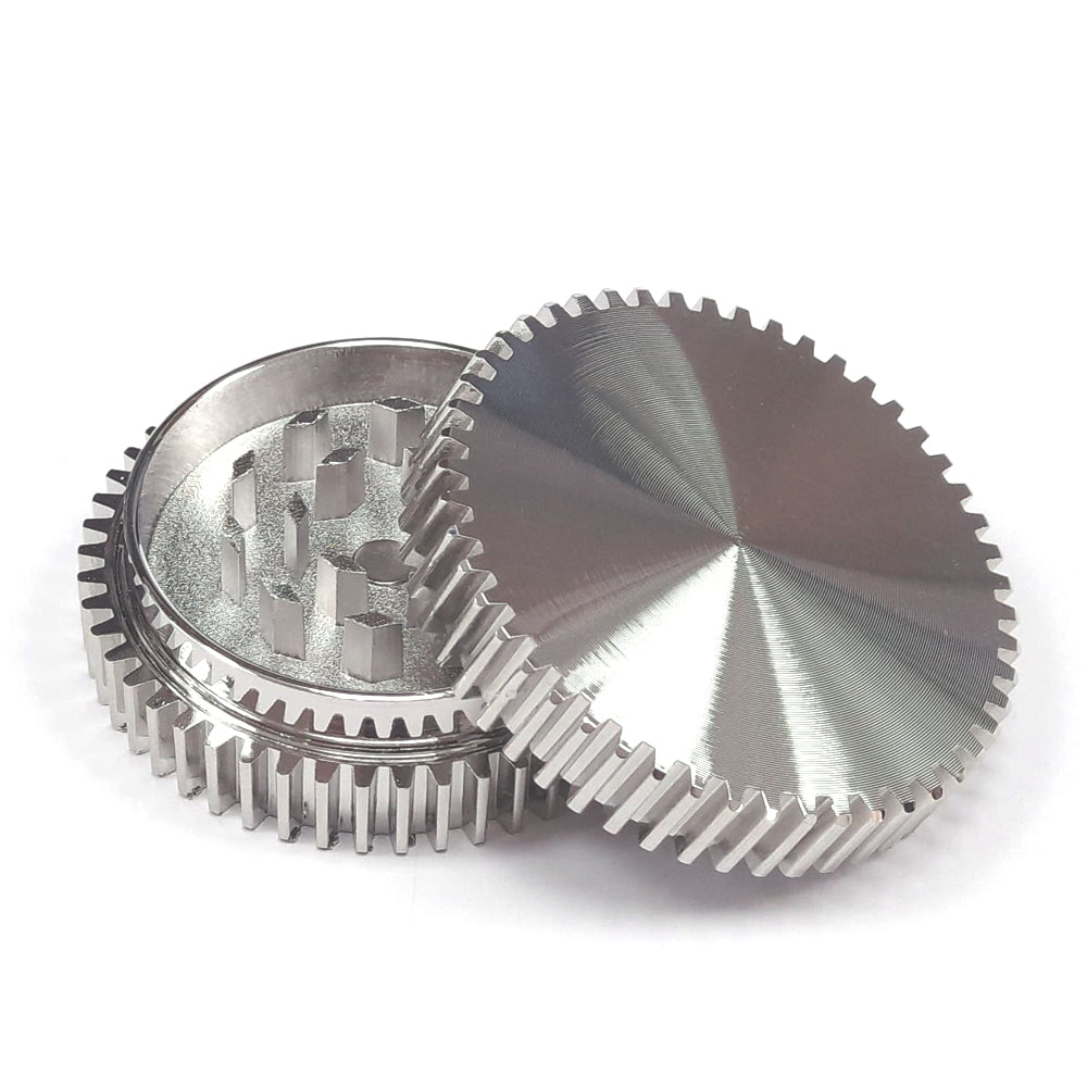 Grinder in Metallo con Ingranaggi 56 mm