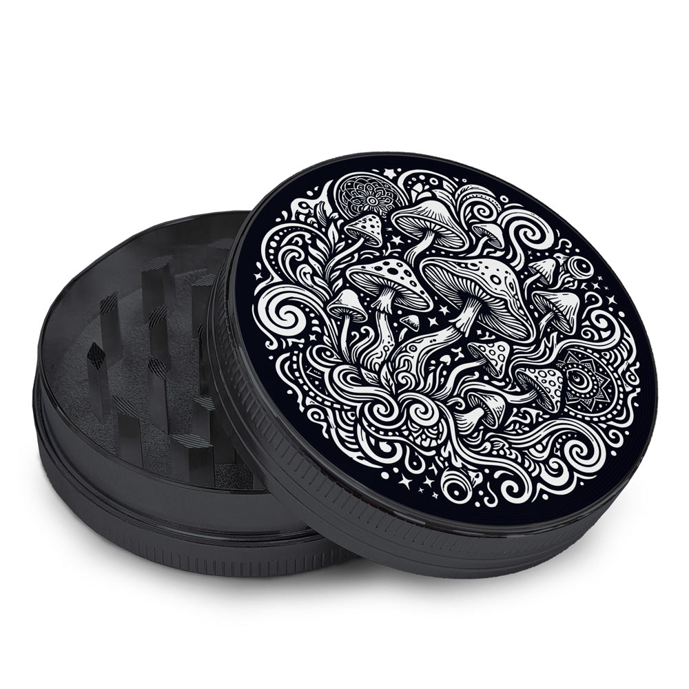 Grinder in metallo psichedelico 50 mm.