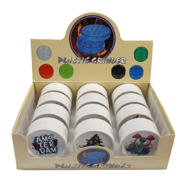 Grinder Biodegradable 55 mm. Mix Color