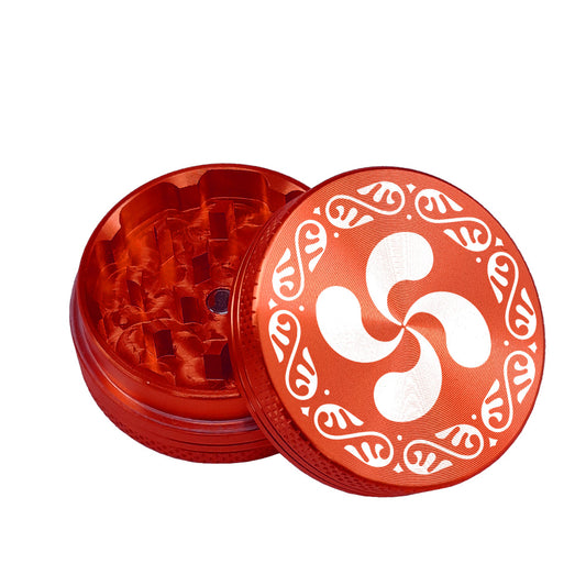 Grinder in metallo Design Lauburu 40 mm.