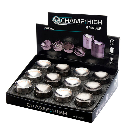 Grinder Polinizador Metal Curved 40 mm. Pack 2 ud.