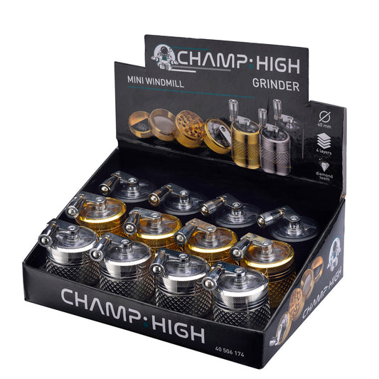 Grinder Polinizador Molinillo 40 mm. Pack 3 ud.