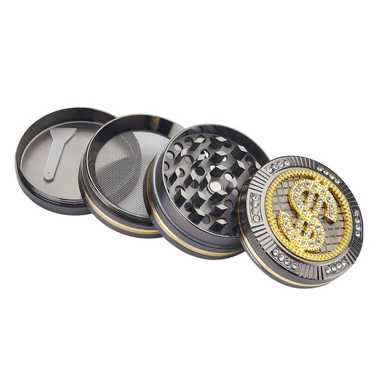 Grinder Polinizador Metal Diamonds Dollar 50 mm.