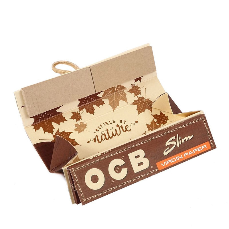 Cartine OCB King Size Slim con filtri e vassoio Virgin 20 pz.