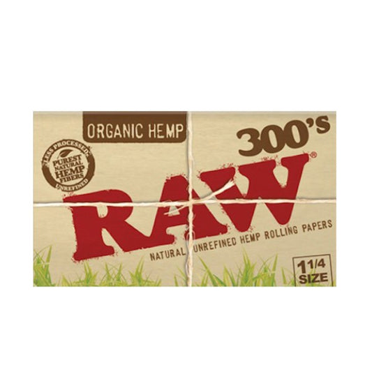 Papel Raw Organic 1.1/4 Block 300 - 40 librillos