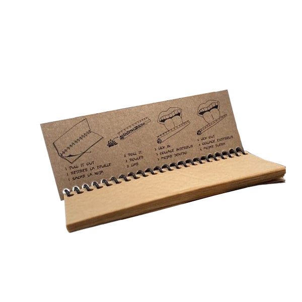 Papel de fumar K.S. Booba 100% Natural sin Cola 25 librillos