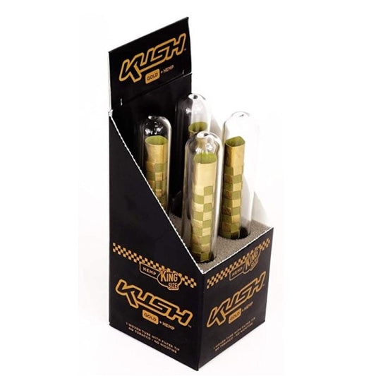 Papel de fumar Hemp & Gold 24 K. King Size