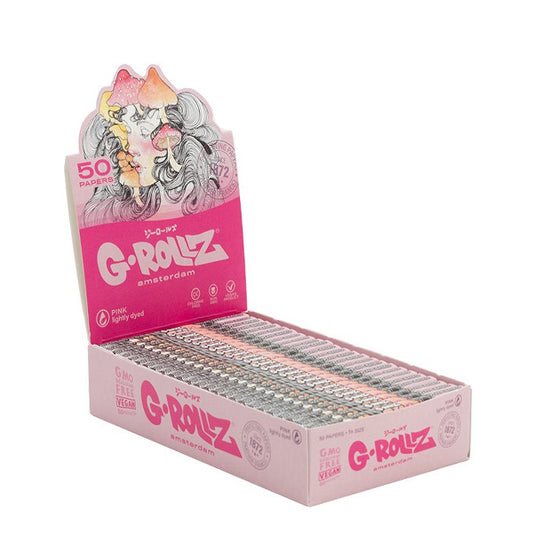 G-Rollz 1.1/4 Mushroom Rolling Papers 25 booklets