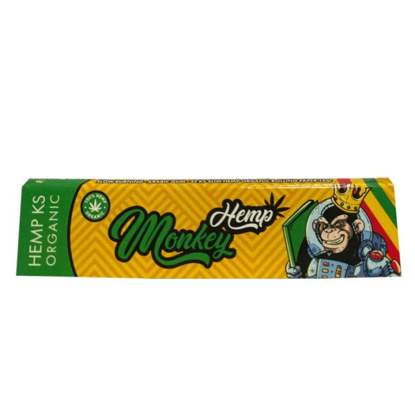Cartine Monkey King Size Slim Hemp 50 pz.