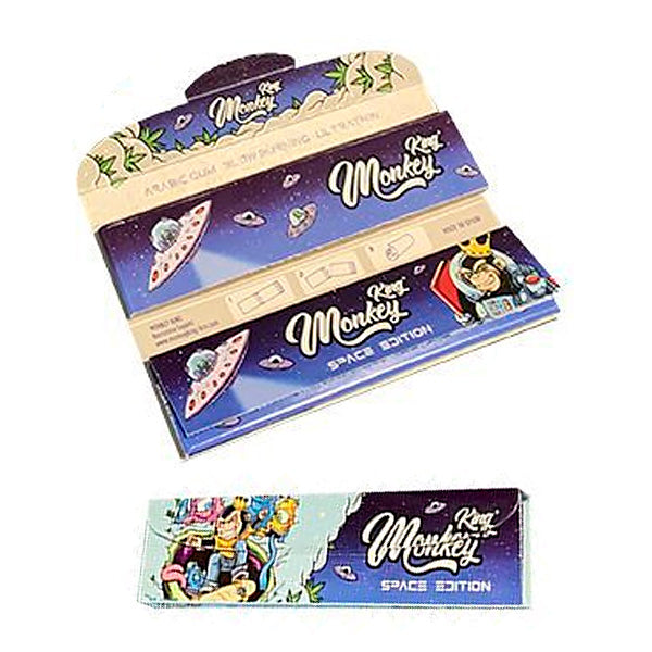 Monkey King Size Slim Paper & Tips Space Edition 24 pk.