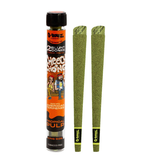 Blunts Cones G-Rollz Hemp Cheech & Chong Hemp Tropical 12x2 ud.