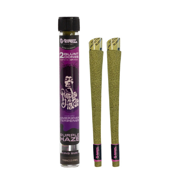 Blunts Cones G-Rollz Hemp Purple 12x2 pc.