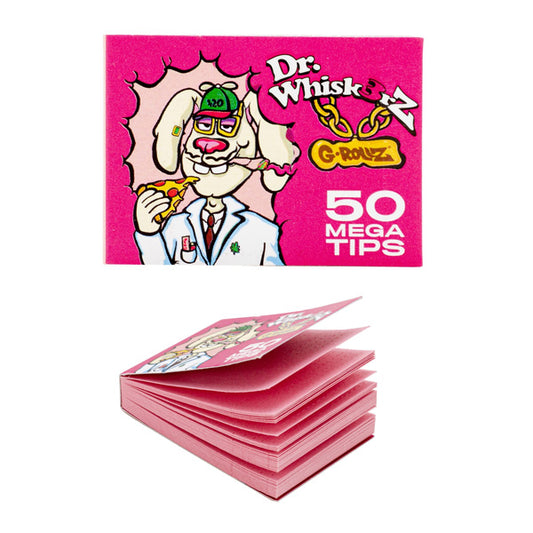 Filtros G-Rollz Dr. Whiskerz Wide 4x5.5 cm. 24 ud.