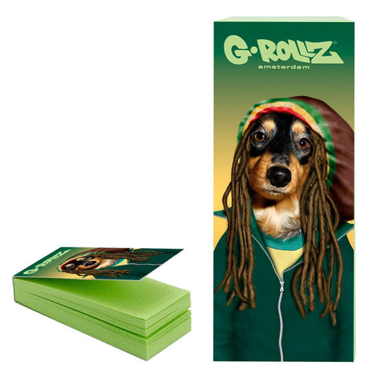 Filtros G-Rollz Tips Reggae Pets 4x5.5 cm. 24 ud.