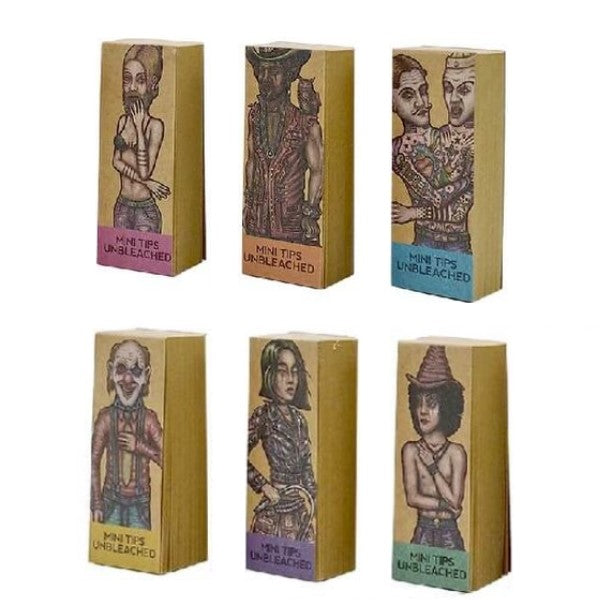 Filtros Rolling Circus Natural 50 Mini Tips x 24 ud.