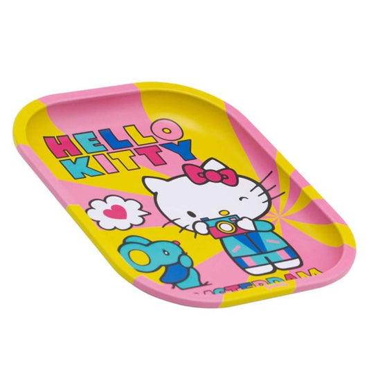 Bandeja Metal 18x14 cm. G-Rollz Hello Kitty Retro Tourist