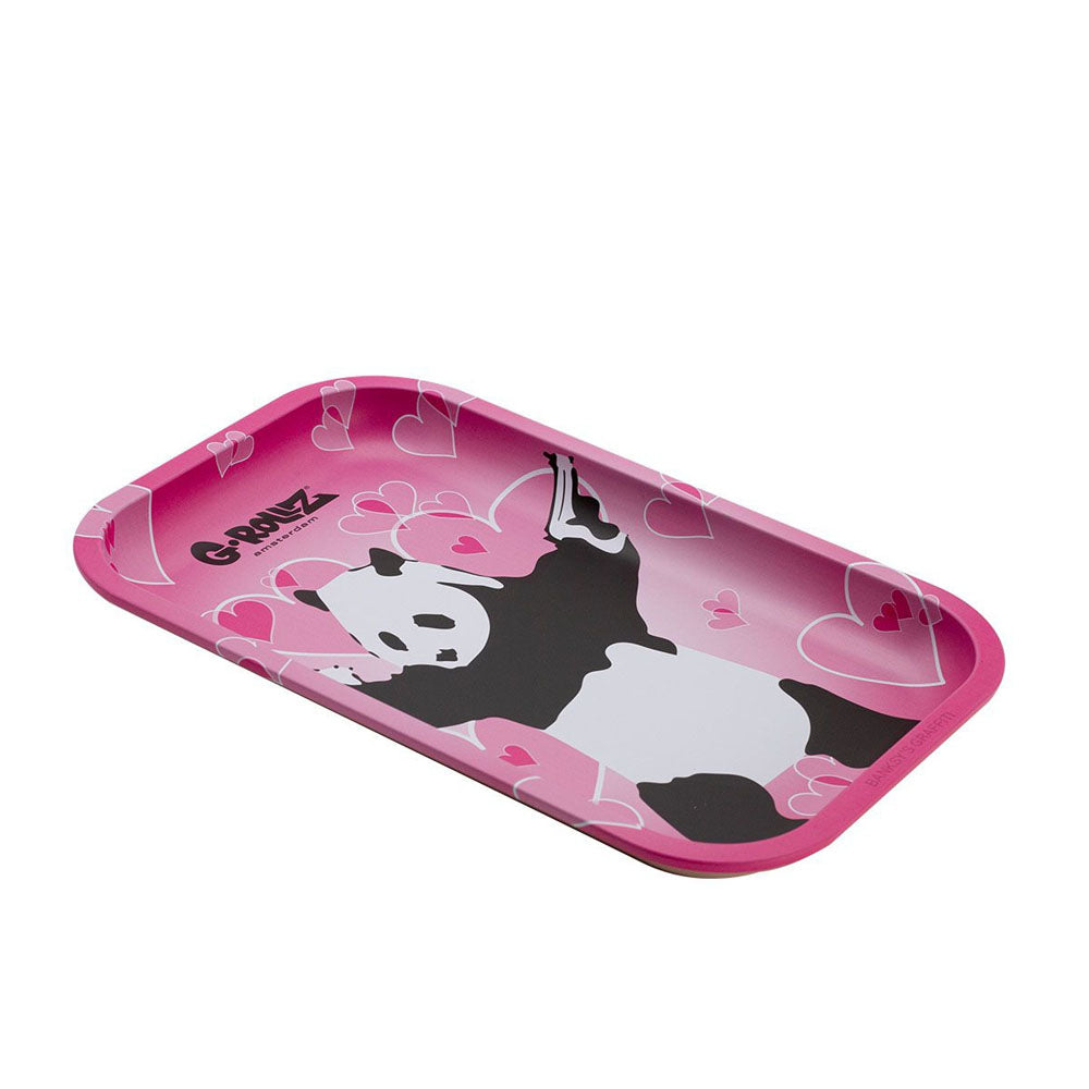 Bandeja Metal 27x16 cm. G-Rollz Panda Gunnin
