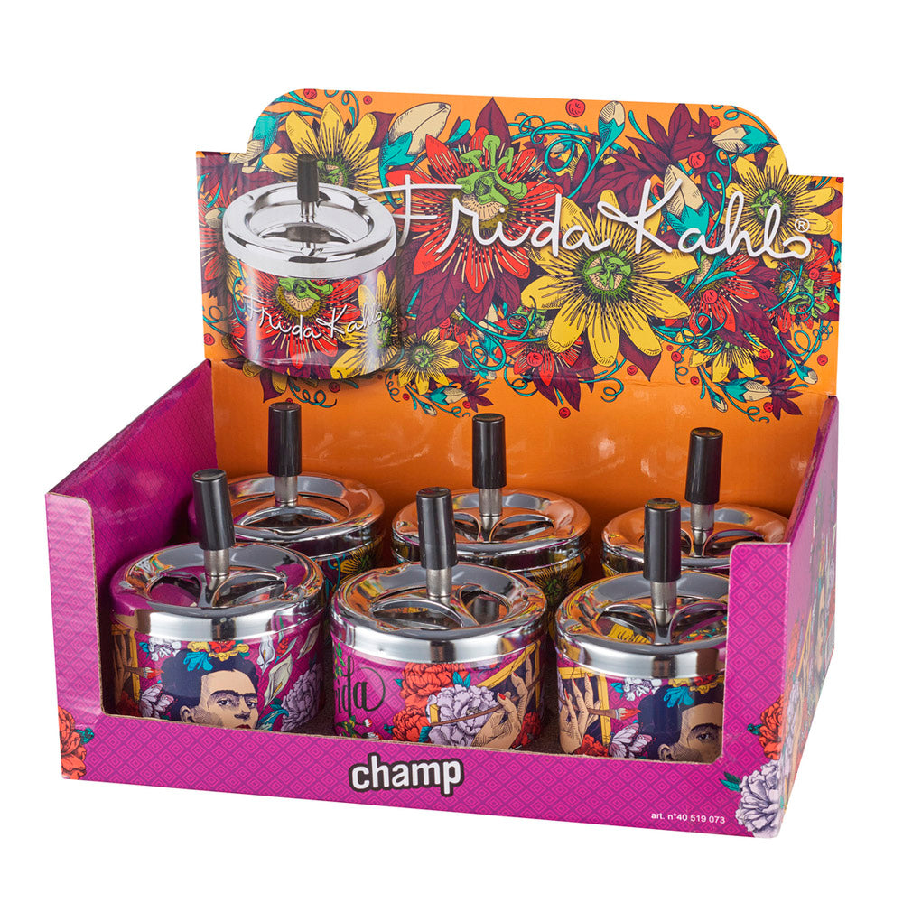 Cenicero Metal Presion Frida Colection 90 mm. Mix Color