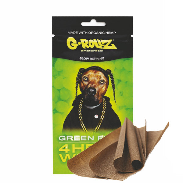 Blunts G-Rollz Hemp Wraps Green Funk 15x4 ud.