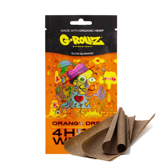 Blunts G-Rollz Hemp Wraps Orange 15x4 ud.