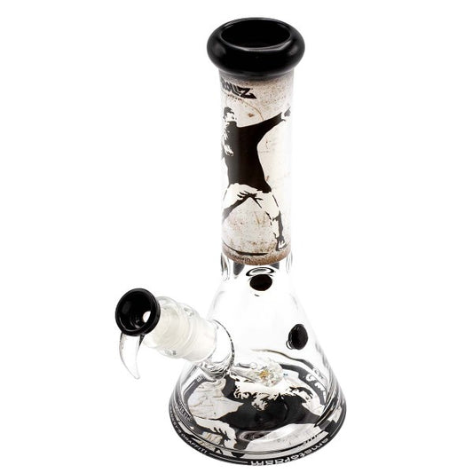 Bong Cristal Ice Banksy Percolator 35 cm.