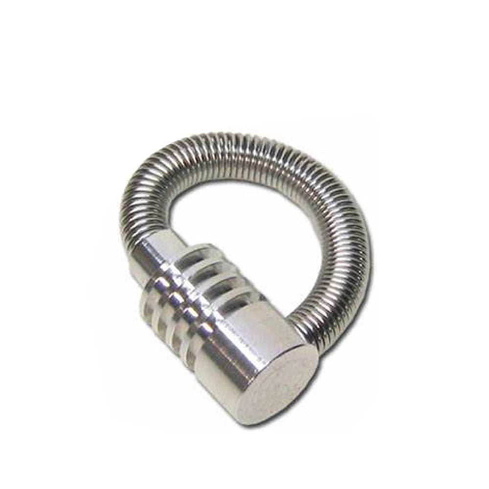 Pipa Metal Muelle Silver 13 cm.