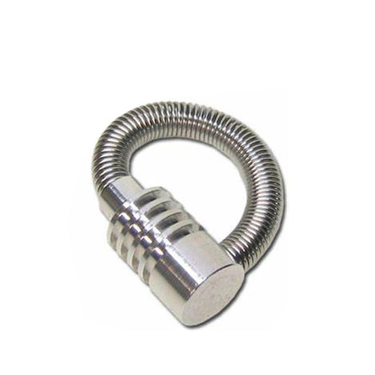 Pipa Metal Muelle Silver 13 cm.